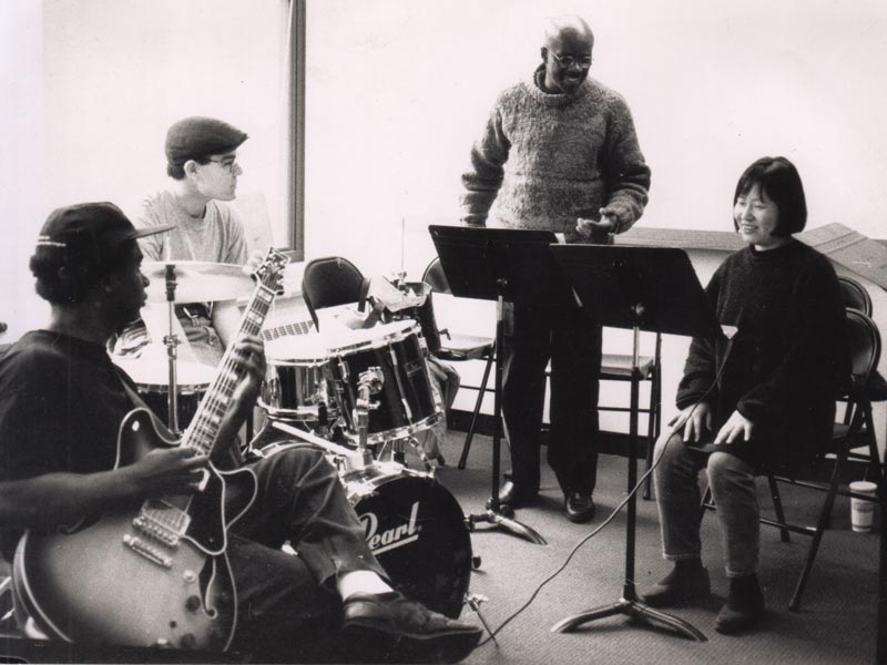 Makanda Ken McIntyre teaching at the New School, NYC, circa 1995