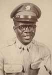 Makanda Ken McIntyre in his Army uniform, circa 1953-4