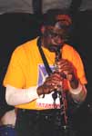 Makanda plays the oboe, 1996
